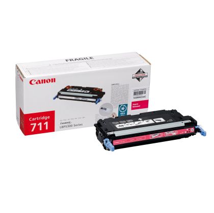Оригинална тонер касета Canon CRG-711, LBP5300, 6000 страници/5%, Magenta