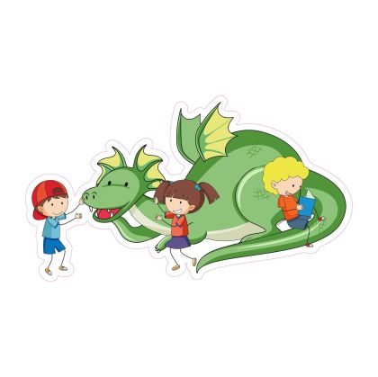 STEM Стикер, За най-малките, комплект P10, 100 cm, стикер 1