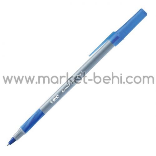 Химикалка Round Stic Exact еднокр., синя 0.5мм