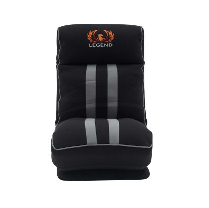 Кресло RFG Slot Legend, геймърско, черно-сиво