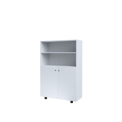 Шкаф RFG, с 4 рафта, с колелца, 1040 х 400 х 1500 mm, ПДЧ, бял