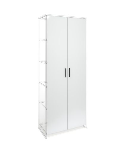 Врата RFG RV1 Monaco, 380 х 18 х 1920 mm, ПДЧ 18 mm, 2 броя в комплект, бяла