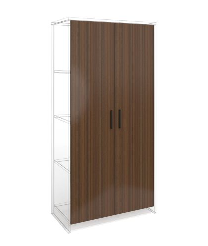 Врата RFG RV2 Elmaz, 380 х 18 х 1540 mm, ПДЧ 18 mm, 2 броя в комплект, австралийски дъб