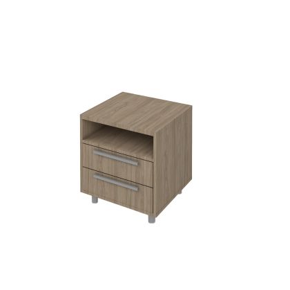 Контейнер за бюро K6, с 2 чекмеджета, 55 x 50 x 58 cm, ПДЧ, цвят лукс