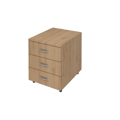 Контейнер за бюро K3, с 3 чекмеджета, 41 x 51 x 51 cm, ПДЧ