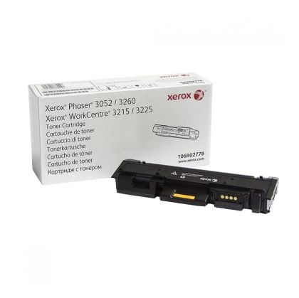 Оригинална тонер касета Xerox 106R02778, P3052/WC3225, 3000 страници/5%, Black