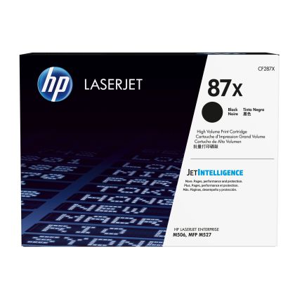 Оригинална тонер касета HP CF287X, 18000 страници/5%, Black