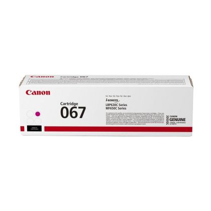 Оригинална тонер касета Canon CRG-067, MF65x/LBP63x, 1250 страници/5%, Magenta