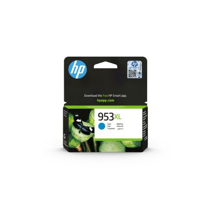 Оригинален патрон HP F6U16AE, 953XL, 1600 страници/5%, Cyan
