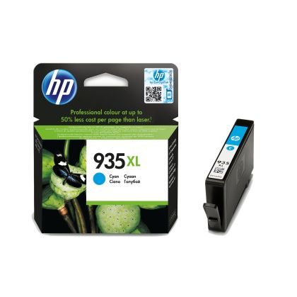 Оригинален патрон HP C2P24AE, NO935XL, 825 страници/5%, Cyan
