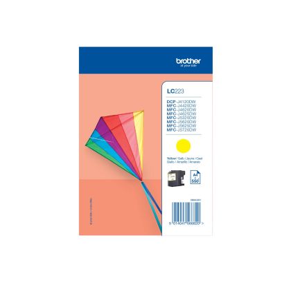 Оригинален патрон Brother LC223, Yellow