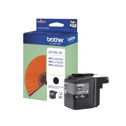 Оригинален патрон Brother LC129XL, 2400 страници/5%, Black