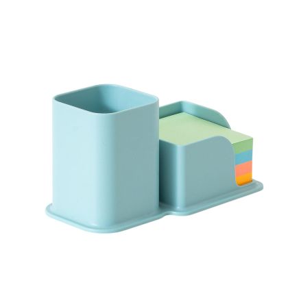 Sworld Моливник с поставка за листчета, 2в1, син