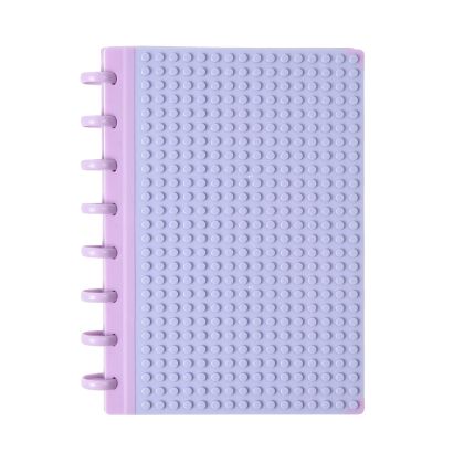 Sworld Тефтер Block, A5, със спирала, 80 листа, лилав