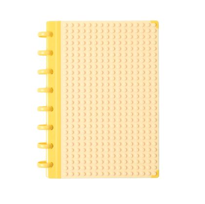 Sworld Тефтер Block, A5, със спирала, 80 листа, жълт