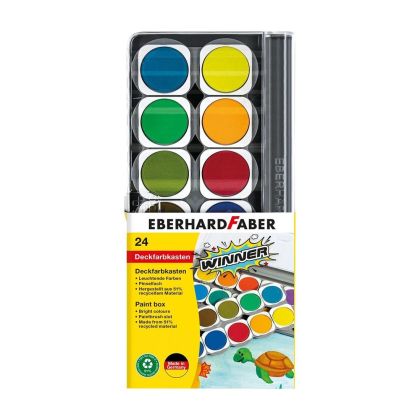 Eberhard Faber Акварелни бои Winner, 24 цвята