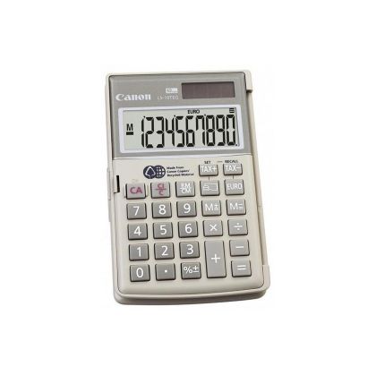 Калкулатор Canon LS10TEGDBL, преносим, 10-разряден, сив