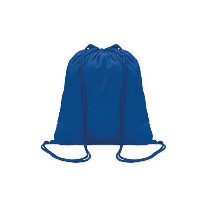 More Than Gifts Чанта за спорт Colored, тип мешка, памук, синя