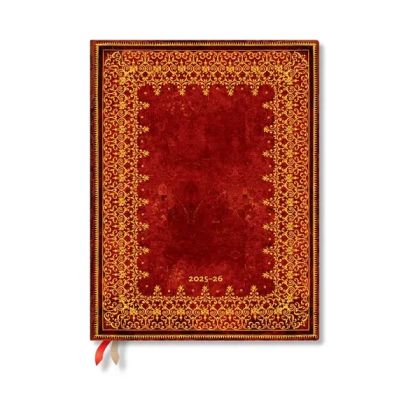 Paperblanks Планер Foiled, Ultra, вертикален, мека корица, 112 листа, за 2025-2026 година