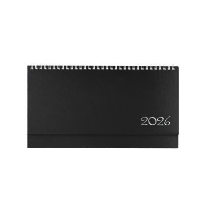 Настолен календар-бележник Олимп, 29 x 13 cm, черен