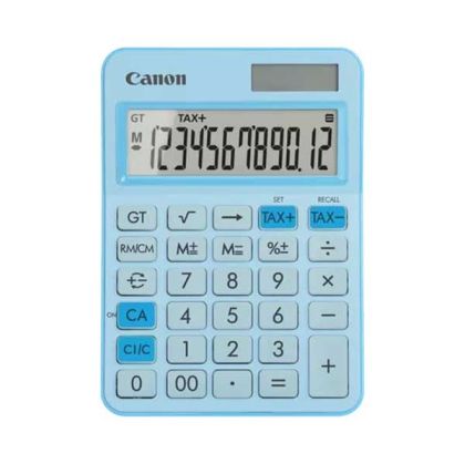 Настолен калкулатор Canon LS-125KB, 12-разряден, син