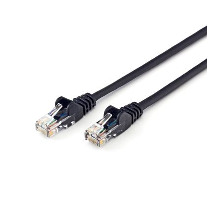 Кабел Intellinet, мрежови, Cat5e, UTP, 5 m, RJ-45, черен