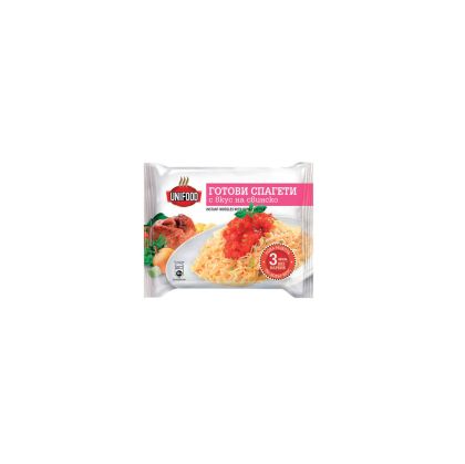 Uni Food Спагети, инстантни, със свинско, 70 g