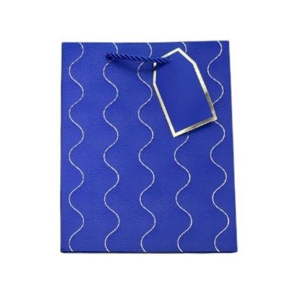 Подаръчна торбичка, 26 х 32 х 10 cm, синя