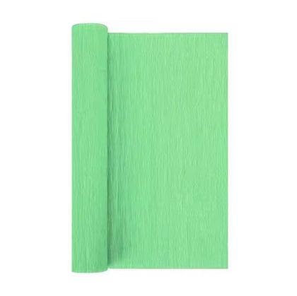 Foska Креп хартия, 50 х 200 cm, 10 листа, зелена