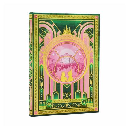 Paperblanks Тефтер The magic of Wicked, Midi, широки редове, твърда корица, 72 листа