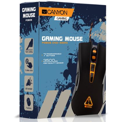 Мишка Gaming Mouse Canyon Fobos CND SGM3