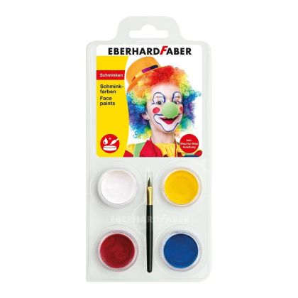 Eberhard Faber Боя за лице Clown, 4 цвята