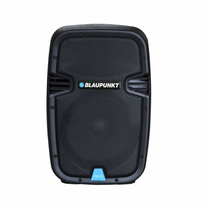 Тонколона Blaupunkt PA10, преносима, караоке, 600 W, с 1 кабелен микрофон, черна