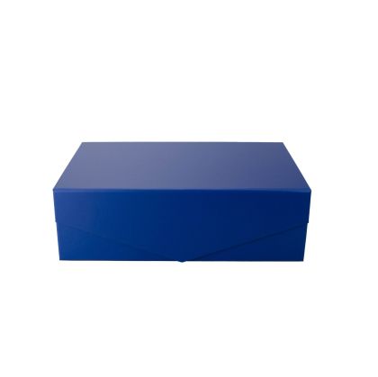 Office 1 Кутия Matt, с магнитно затваряне, сгъваема, 35 х 23 х 10 cm, тъмносиня