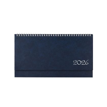 Настолен календар-бележник Олимп, 29 x 13 cm, син
