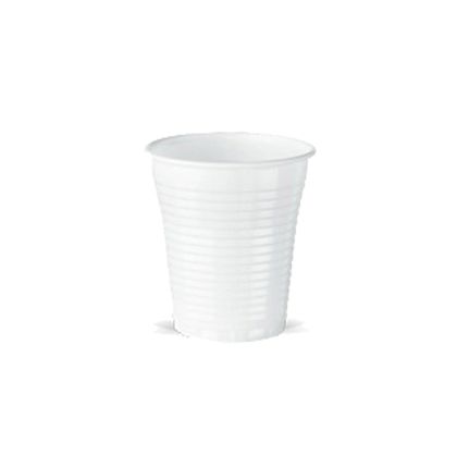 Пластмасови чаши, бели, 80 ml, 100 броя
