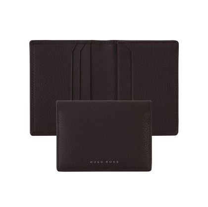 Hugo Boss Калъф за карти Storyline, тъмночервен