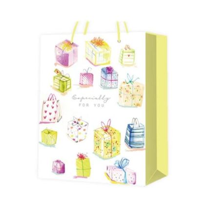Подаръчна торбичка Happy Birthday, подаръци, 30 х 41.5 х 12 cm