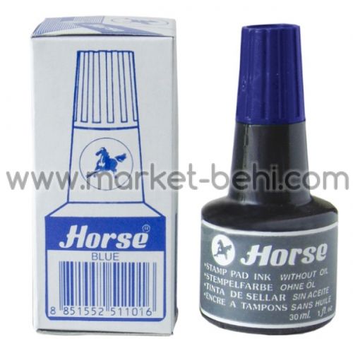 Мастило Horse  синьо