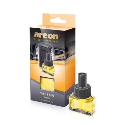 Пълнител за ароматизатор за кола Areon Surf & Sun, цветен, 8 ml