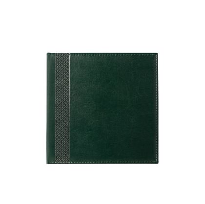 Календар-бележник К2, без дати, 20 x 20 cm, зелен