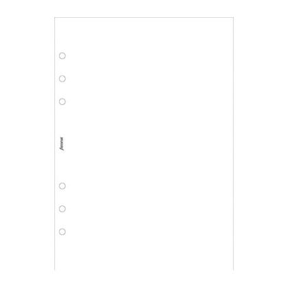 Filofax Пълнител за органайзер, A5, 25 листа, бял