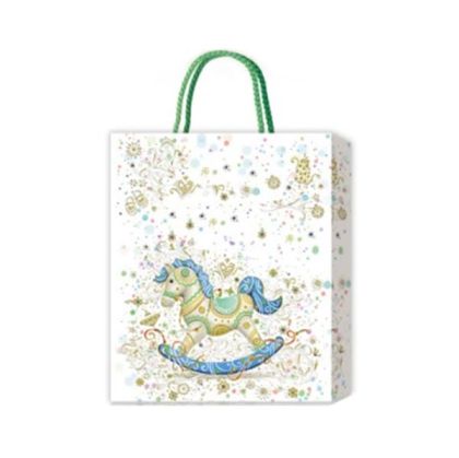 Подаръчна торбичка, люлеещо конче, за бебе, 31 х 42 х 12 cm