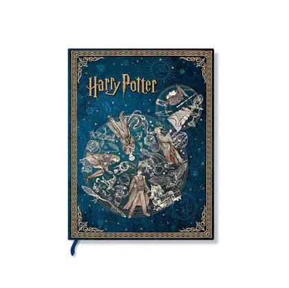 Paperblanks Тефтер Legends of Hogwarts, Mini, твърда корица,нелиниран, 88 листа
