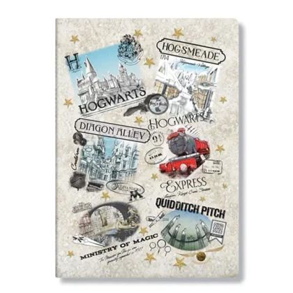 Paperblanks Тетрадка The Wizarding World, A4, на квадратчета, 40 листа