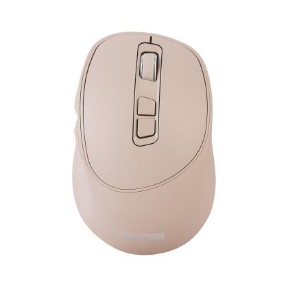 Мишка Yenkee YMS 2080BG, безжична, 2400 dpi, USB, 6 бутона, Li-Polymer, кремава