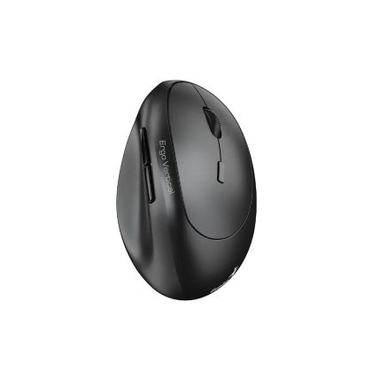 Мишка Genius Ergo 8350S, безжична, AI Copilot, Bluetooth/USB, 6 бутона, AA, тъмносива