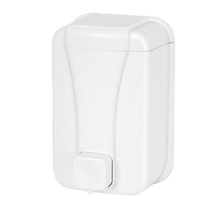Диспенсър за течен сапун Palex, 500 ml, бял, abs, 10.4 x 9.3 x 16.3 cm