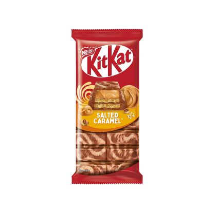 Nestle Шоколадов десерт Kit Kat, солен карамел, 99 g
