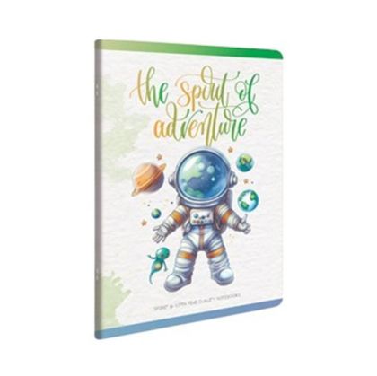 Gipta Тетрадка Spirit, A4, бяла хартия, на квадратчета, картонена корица, 60 листа